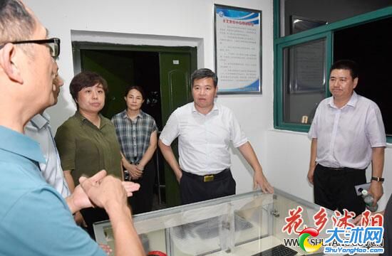 市县领导夜巡新沂河防汛工作