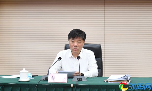 彭伟调度2021中国宿迁绿色洽谈会暨第九届沭阳花木节相关工作