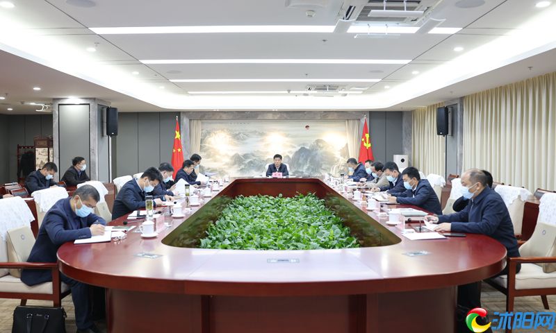 彭伟专题调度经开区企业复工复产工作